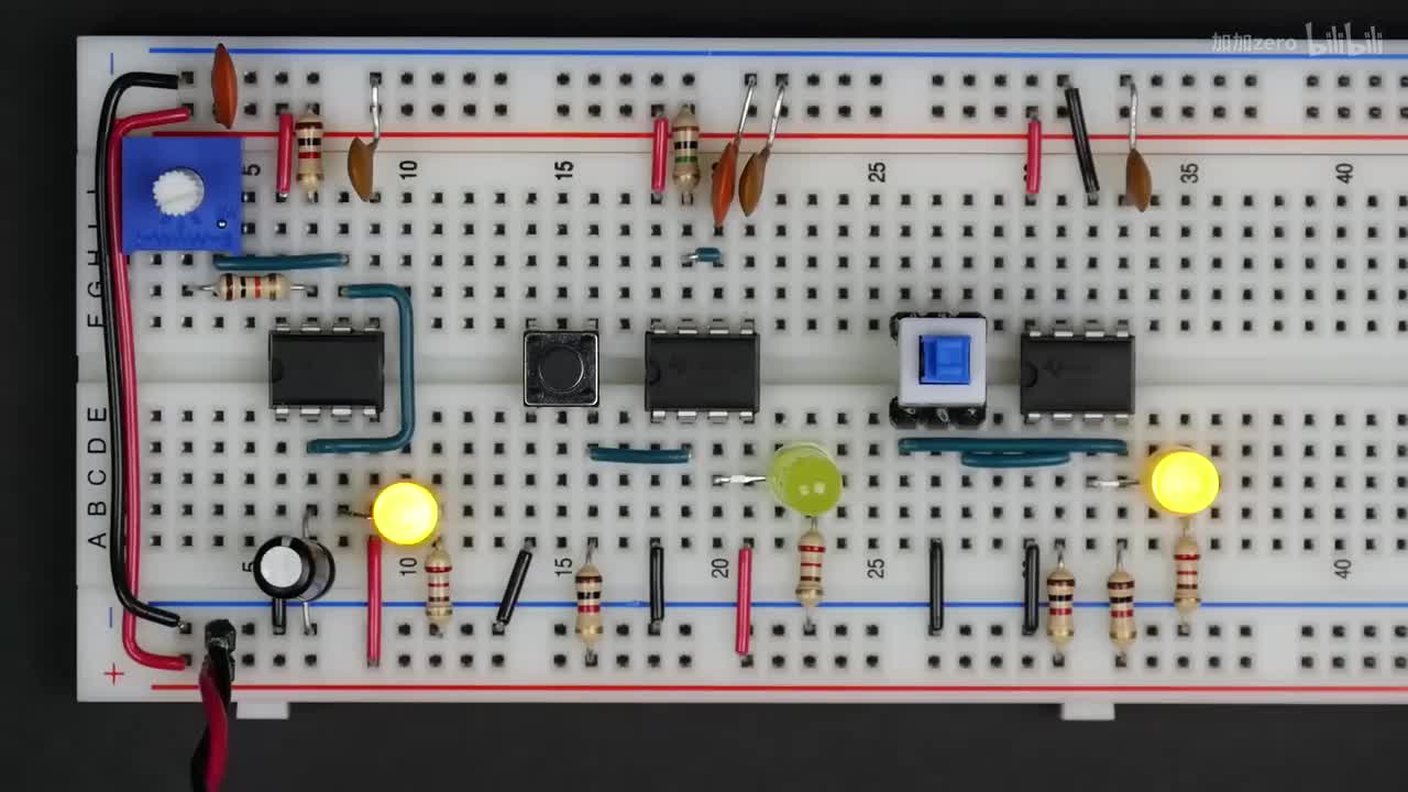 p4 Clock logic - 8-bit computer clock - part 4
