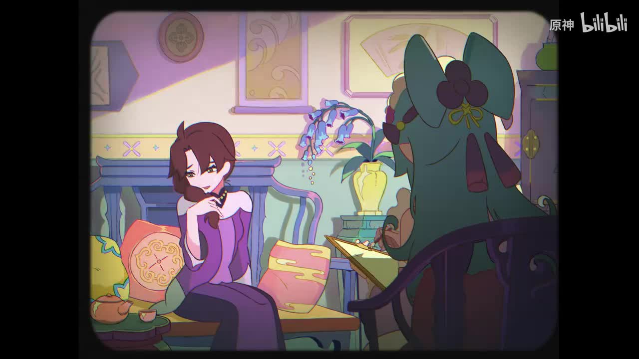 《原神》梦见月瑞希角色PV——「心中梦中盘中餐」