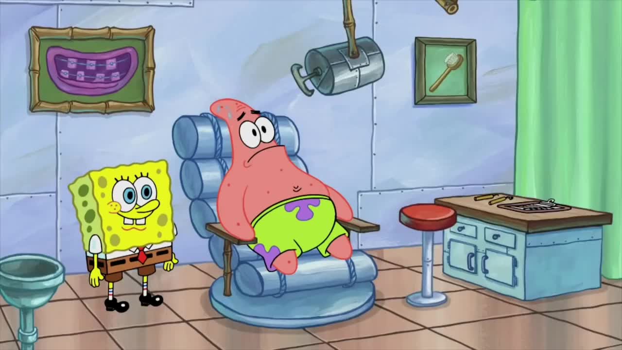 Bob l'éponge Dent de lait !