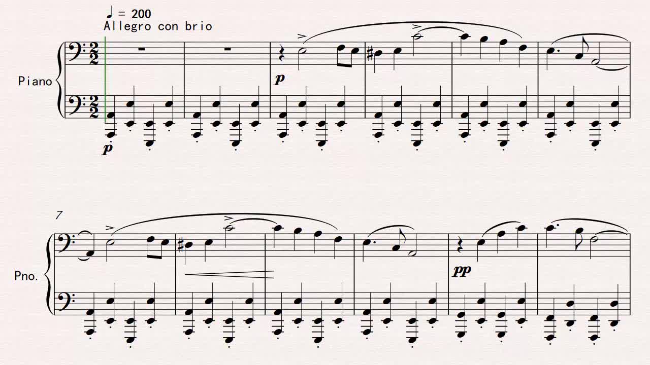 Keyboard_Percussive Dance in A Minor_1-1-17A