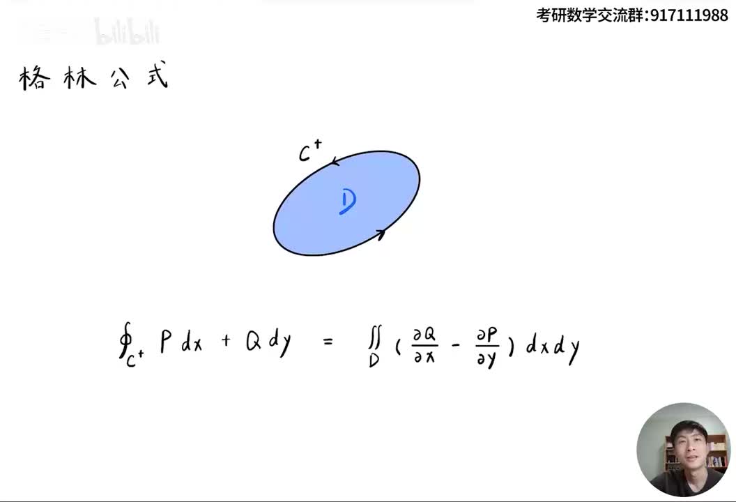 格林公式的物理意义&详细推导