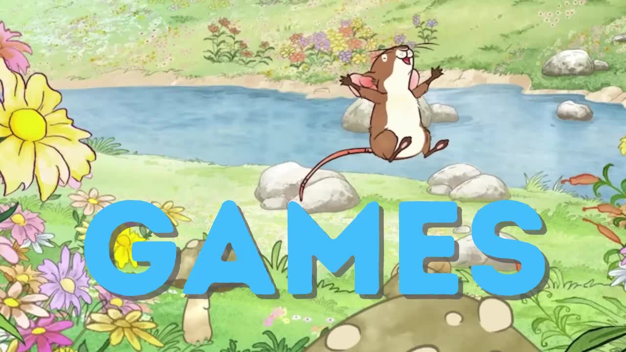 英语版《猜猜我有多爱你》：草地上的游戏