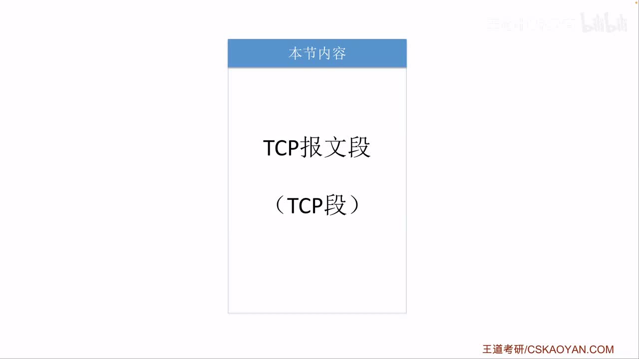 5.3.2 TCP报文段（咸鱼版）