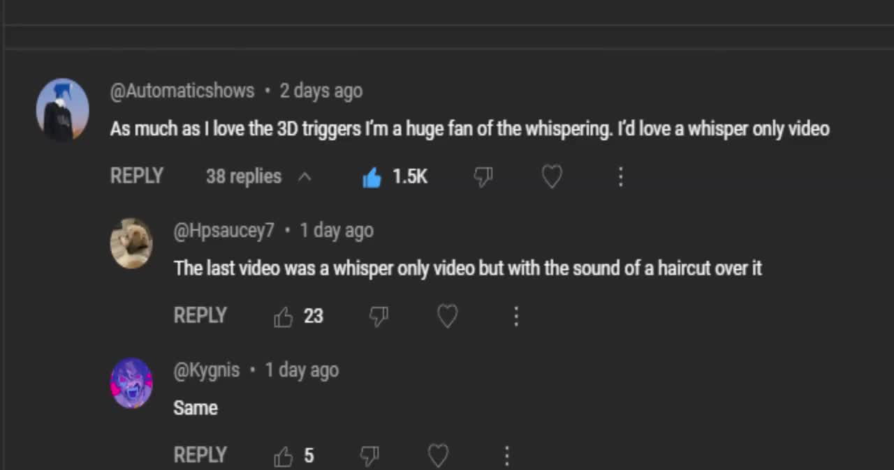 20231116ASMR 3D whispers for sleep and relaxation