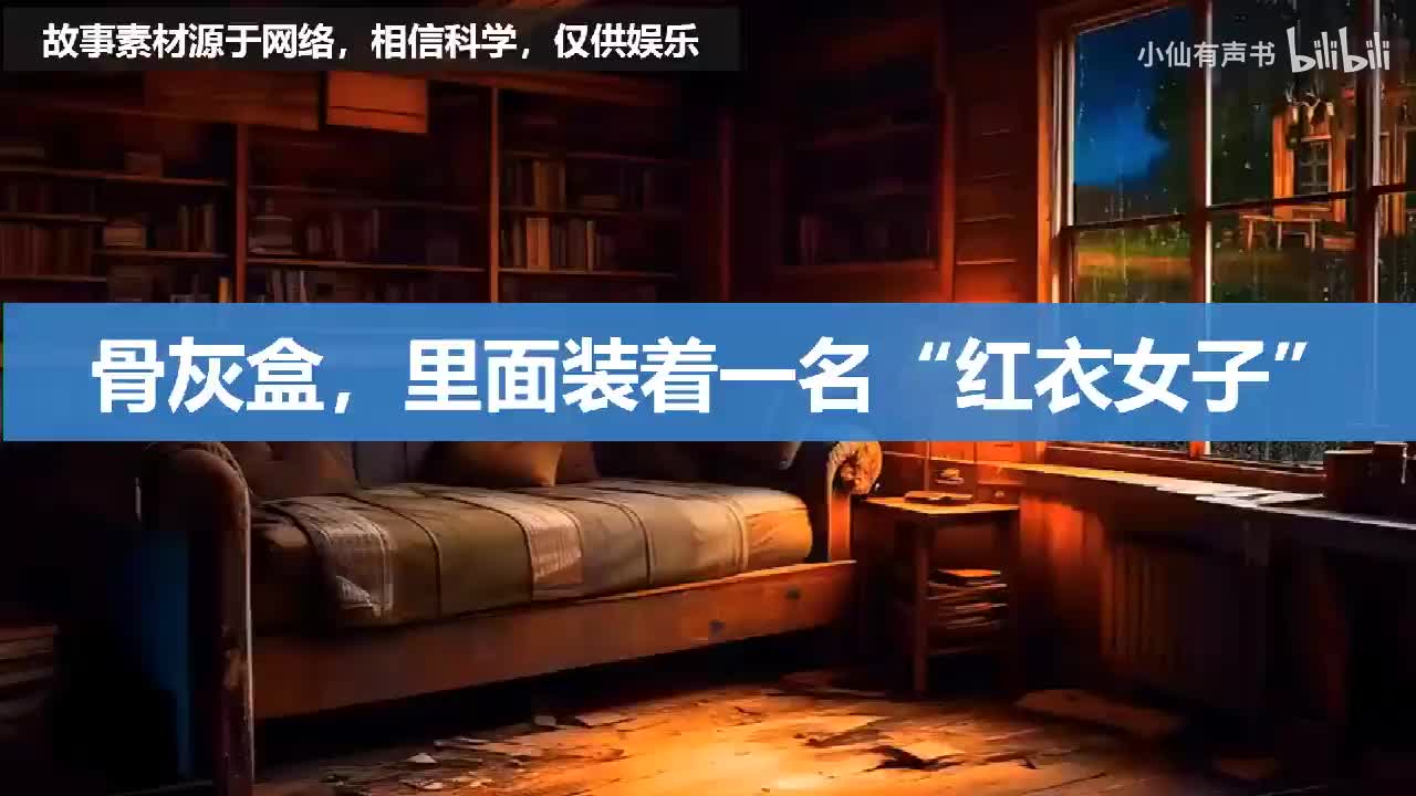 【灵异怪谈】骨灰盒，里面装着一名“红衣女子”