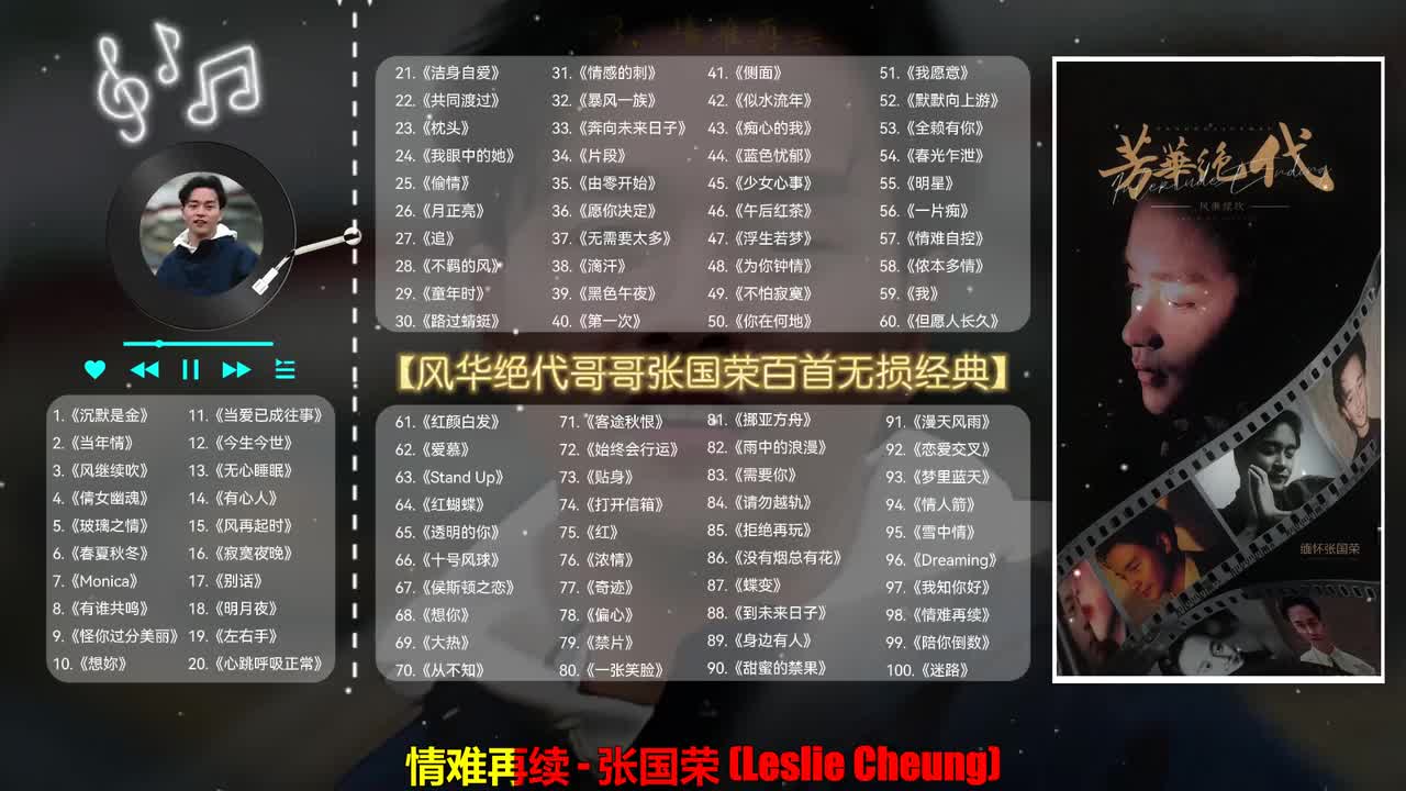 098. 情难再续 - 张国荣