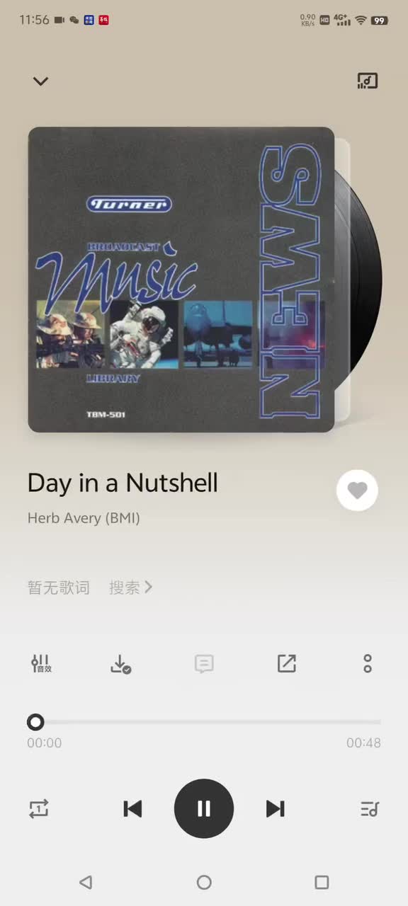 曾小贤电台节目《你的月亮我的心》OP——Day in a nutshell