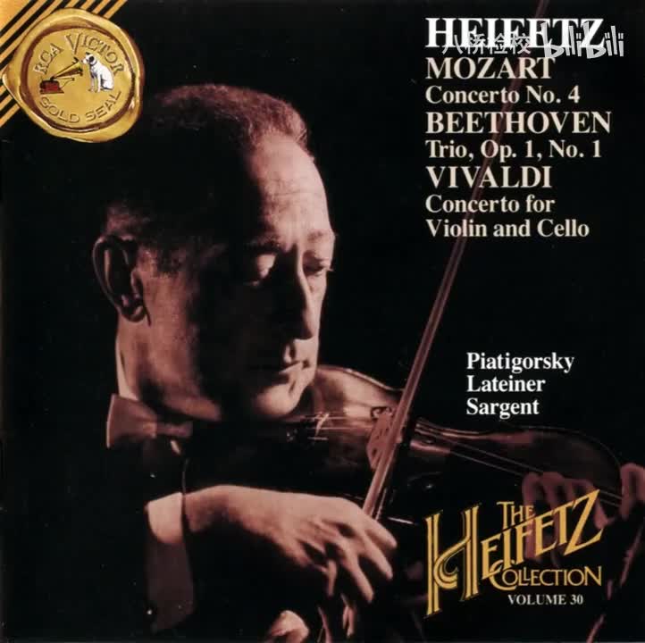Op.1 No.1 Piano Trio 1 (Lateiner Heifetz Piatigorsky)