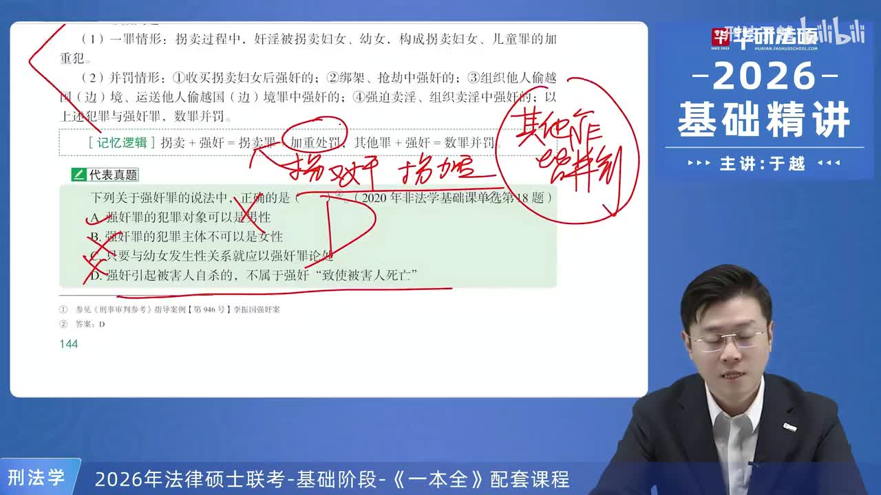 【26法硕刑法】21-3 侵犯性权利的犯罪02