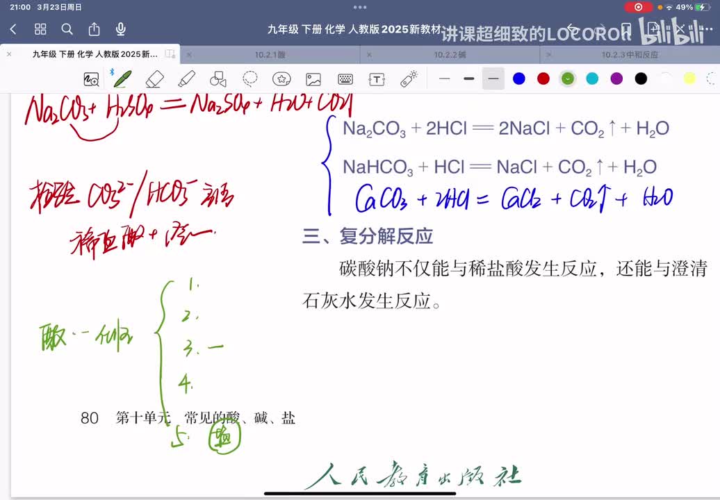10.3 常见的盐 讲解2