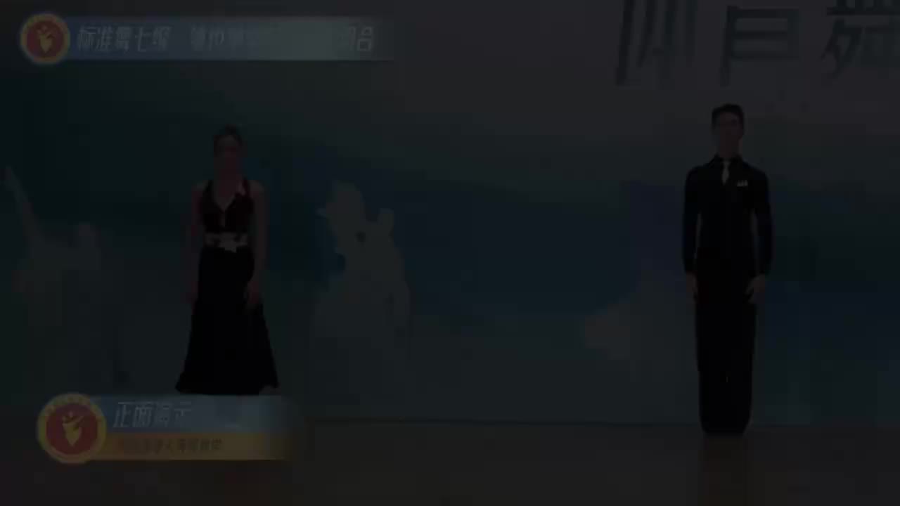 22 标准舞七级：维也纳华尔兹动作组合