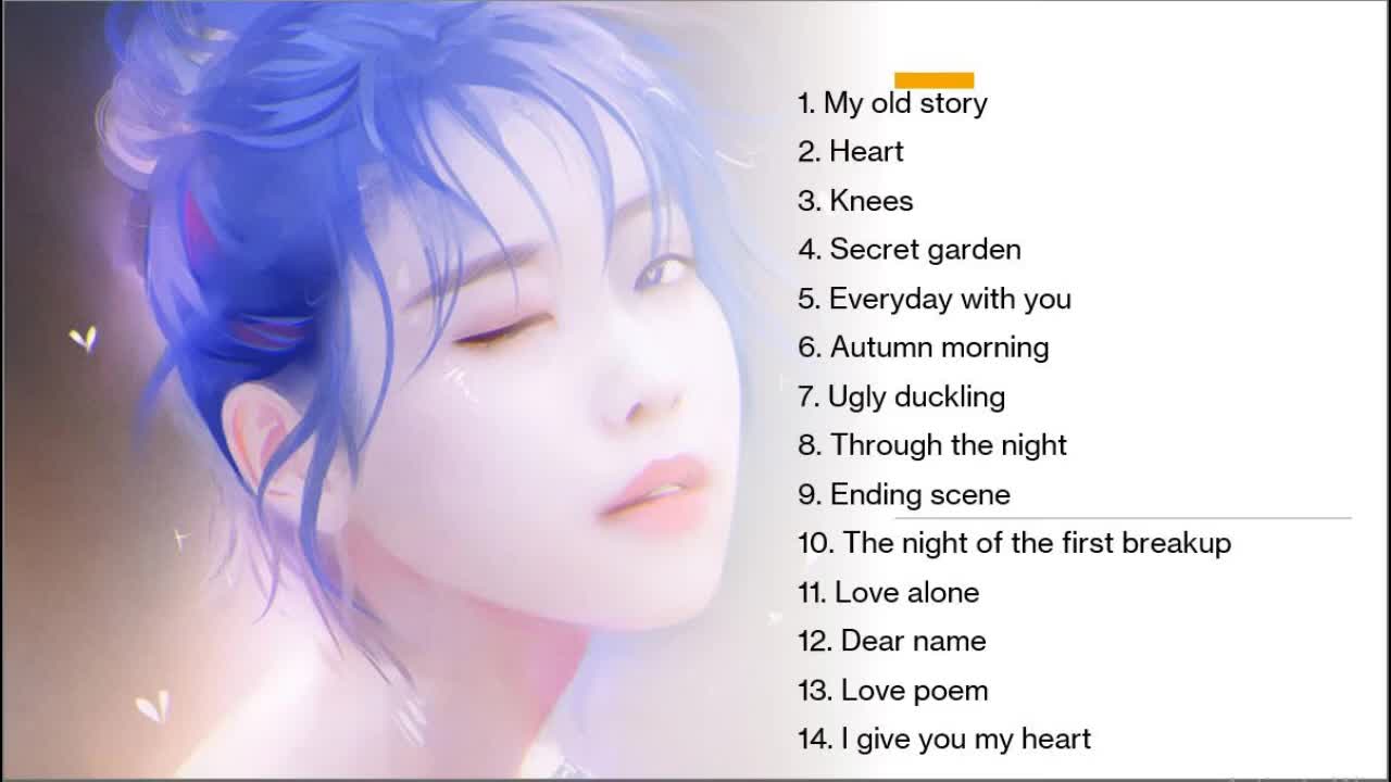 IU Playlist 2022 (适宜放松，学习，睡觉)