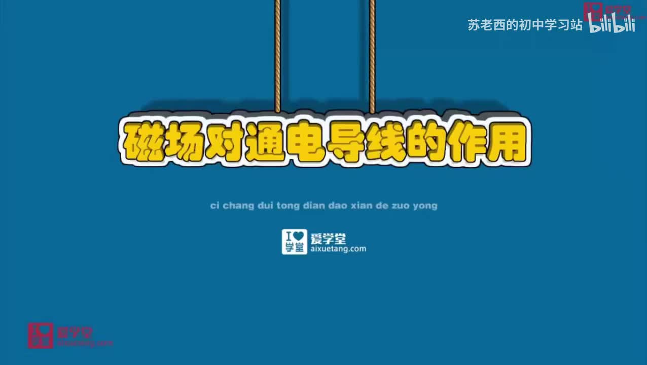 141.磁场对通电导线的作用