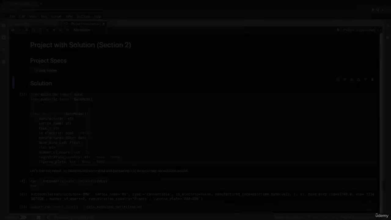 12. Project Solution