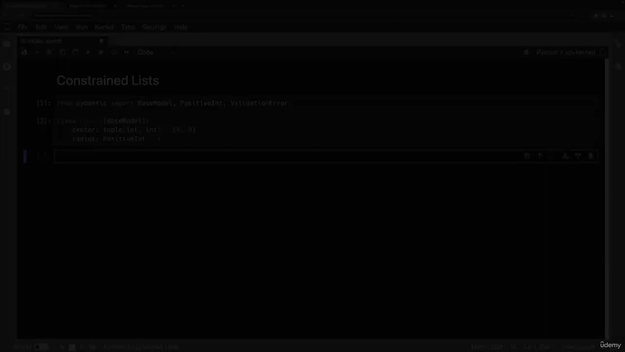 3. Constrained Lists