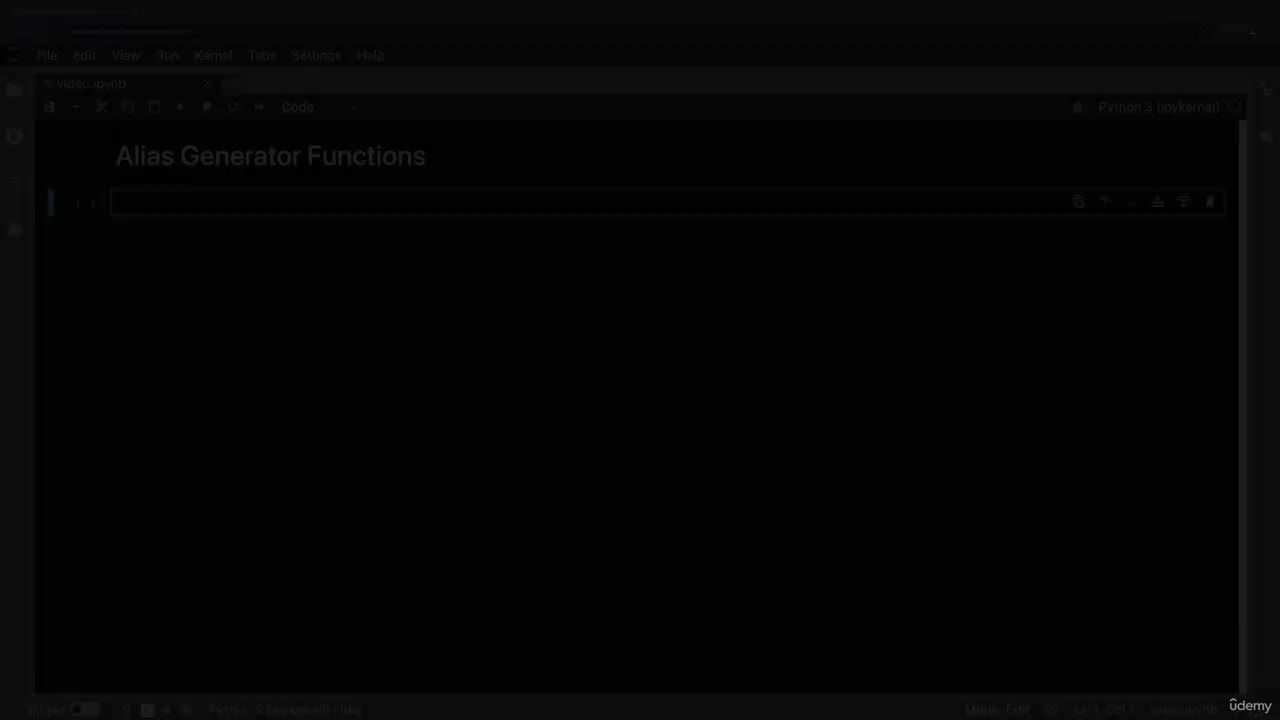 3. Alias Generator Functions