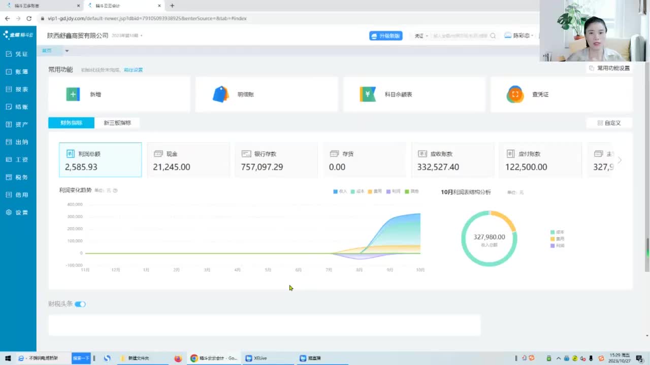 002.利润表编制技巧