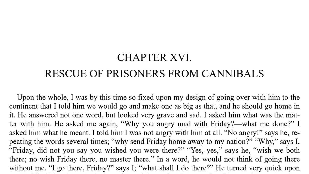 Chapter 16: Rescue of Prisoners From Cannibals