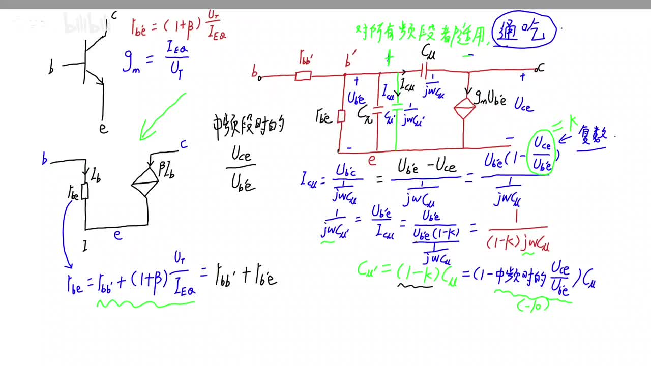 三极管高频模型1