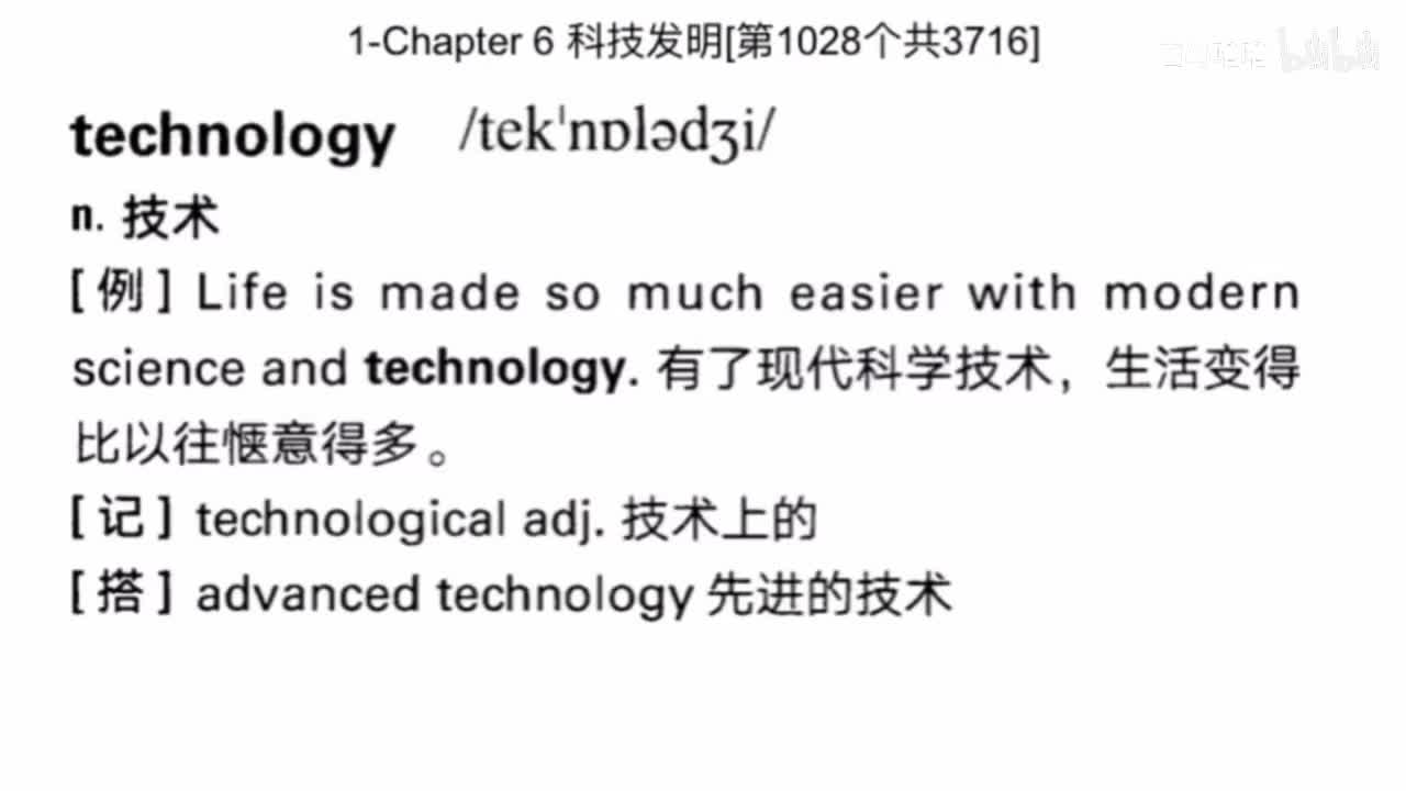 词汇真经6.科技发明