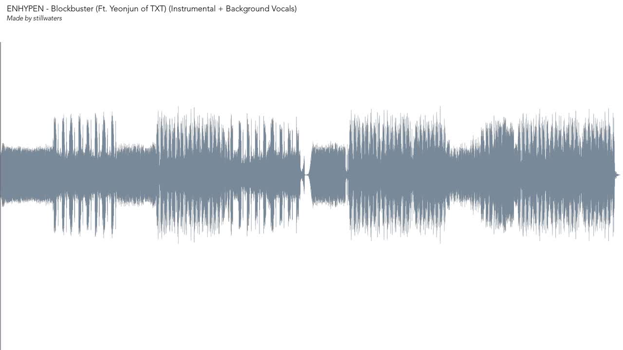 Blockbuster (Ft. Yeonjun of TXT) (Instrumental + Background Vocals)