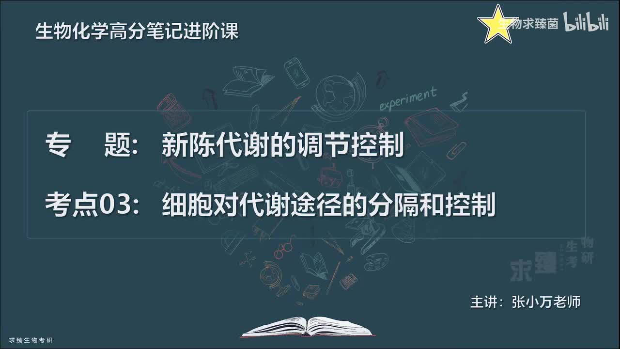[专题28] 考点03：细胞对代谢途径的分隔和控制