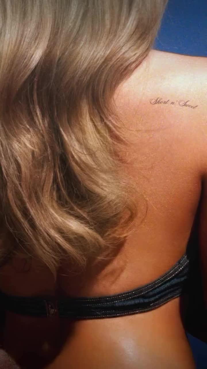 二单Please Please Please单曲胶广告