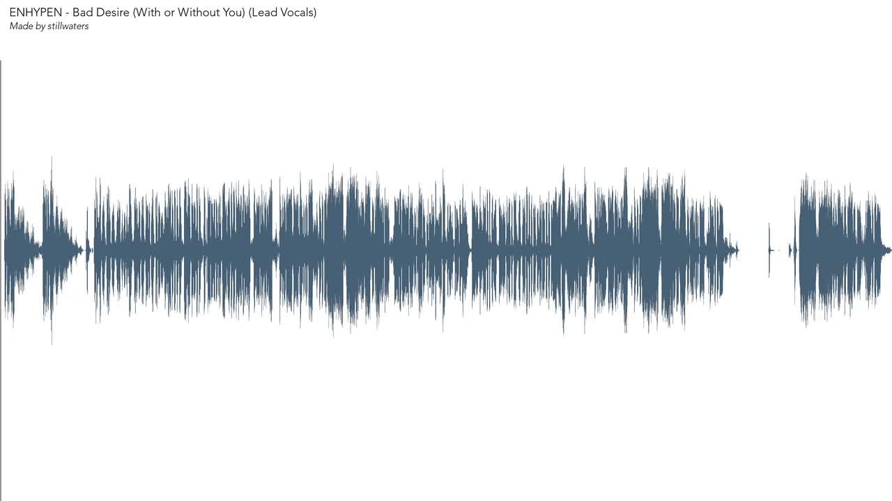 Bad Desire (With or Without You) (Lead Vocals)