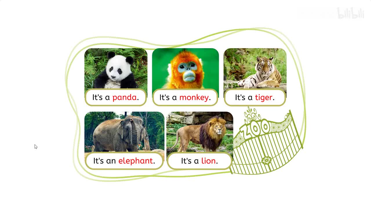 U3 P32 Let's learn（动画）