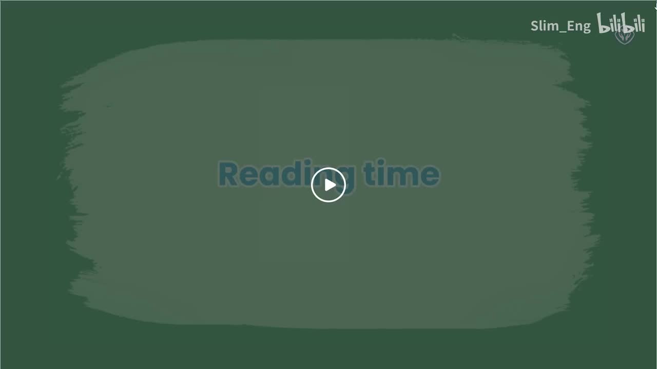 U4 P48-49 Reading time（动画）