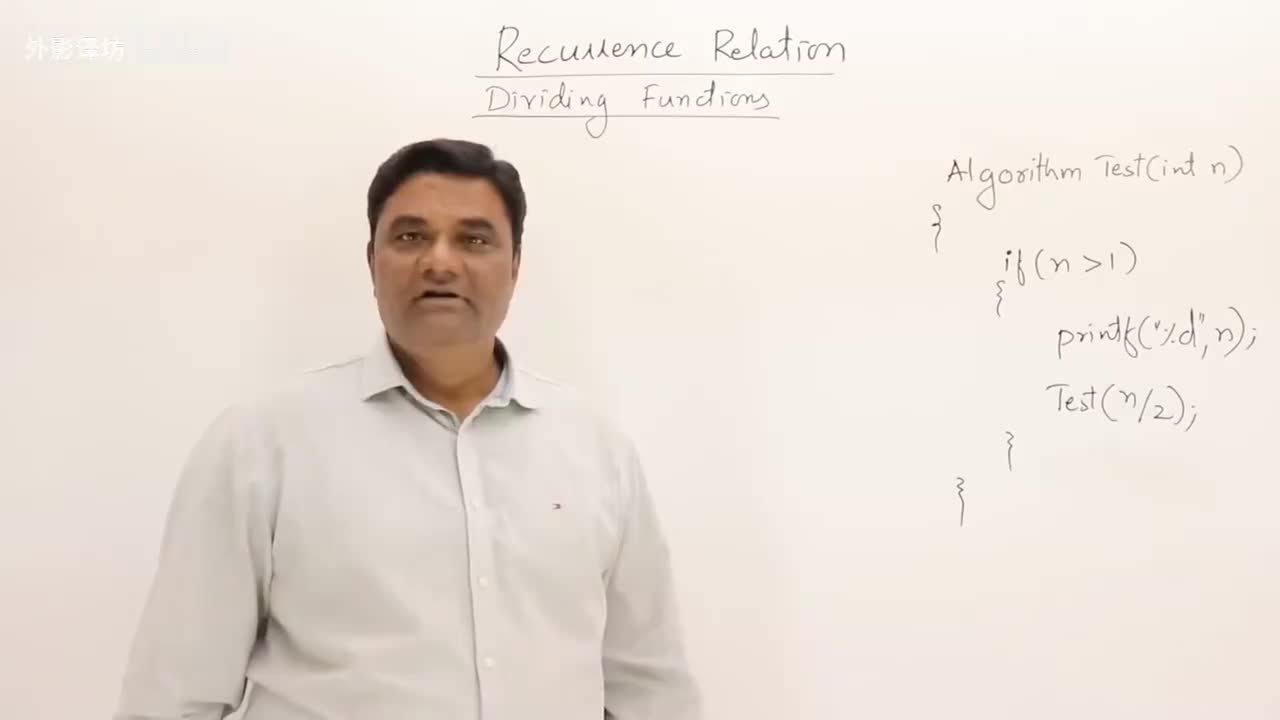 2.3.1-递归关系 (分割函数 T(n)=T(n2)+1) #1