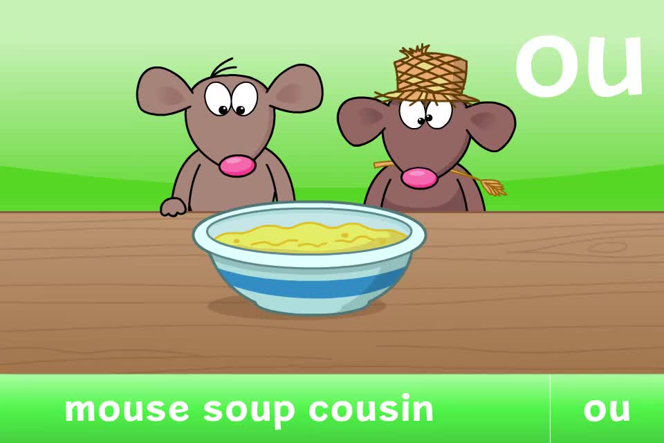 【字母发音60】ou