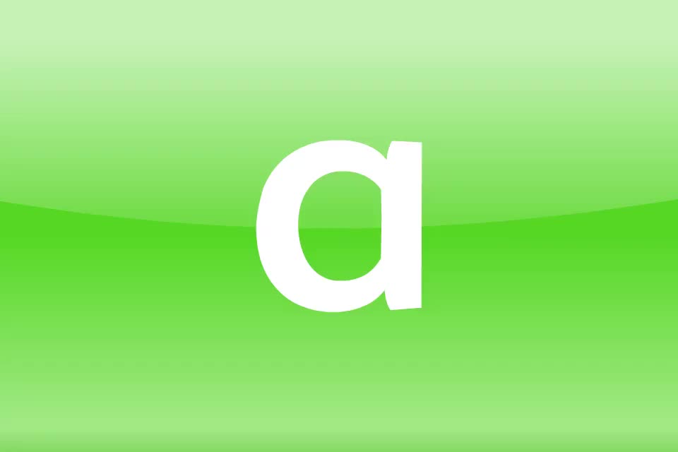 【字母发音01】a