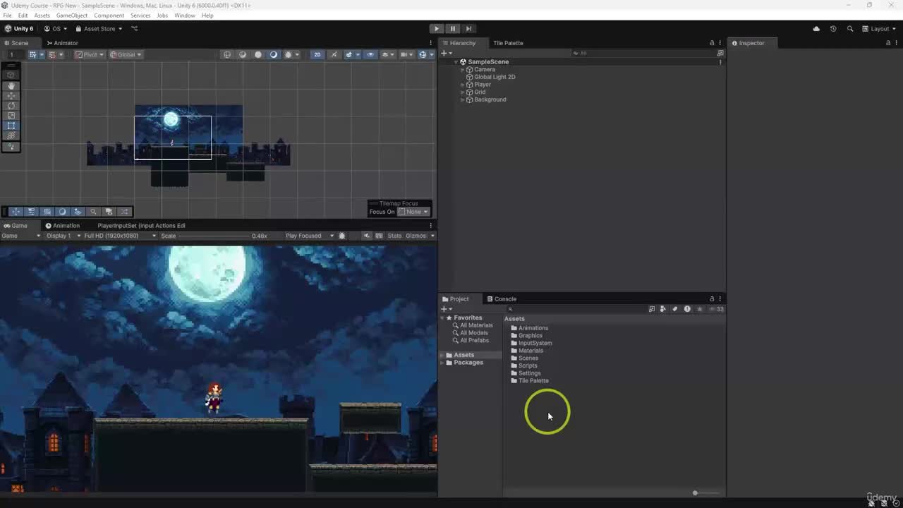 5. Parallax background