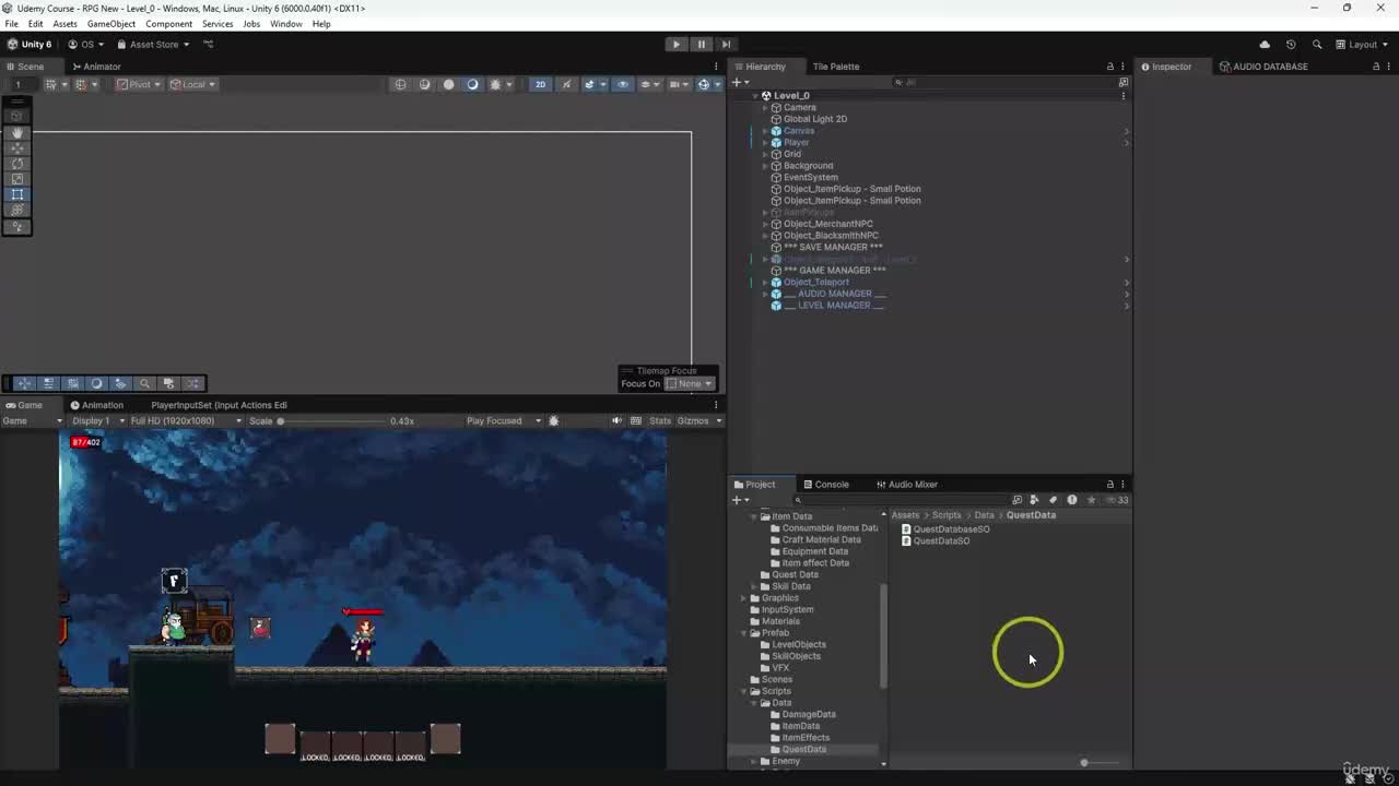 5. Quest Manager & Quest Progress