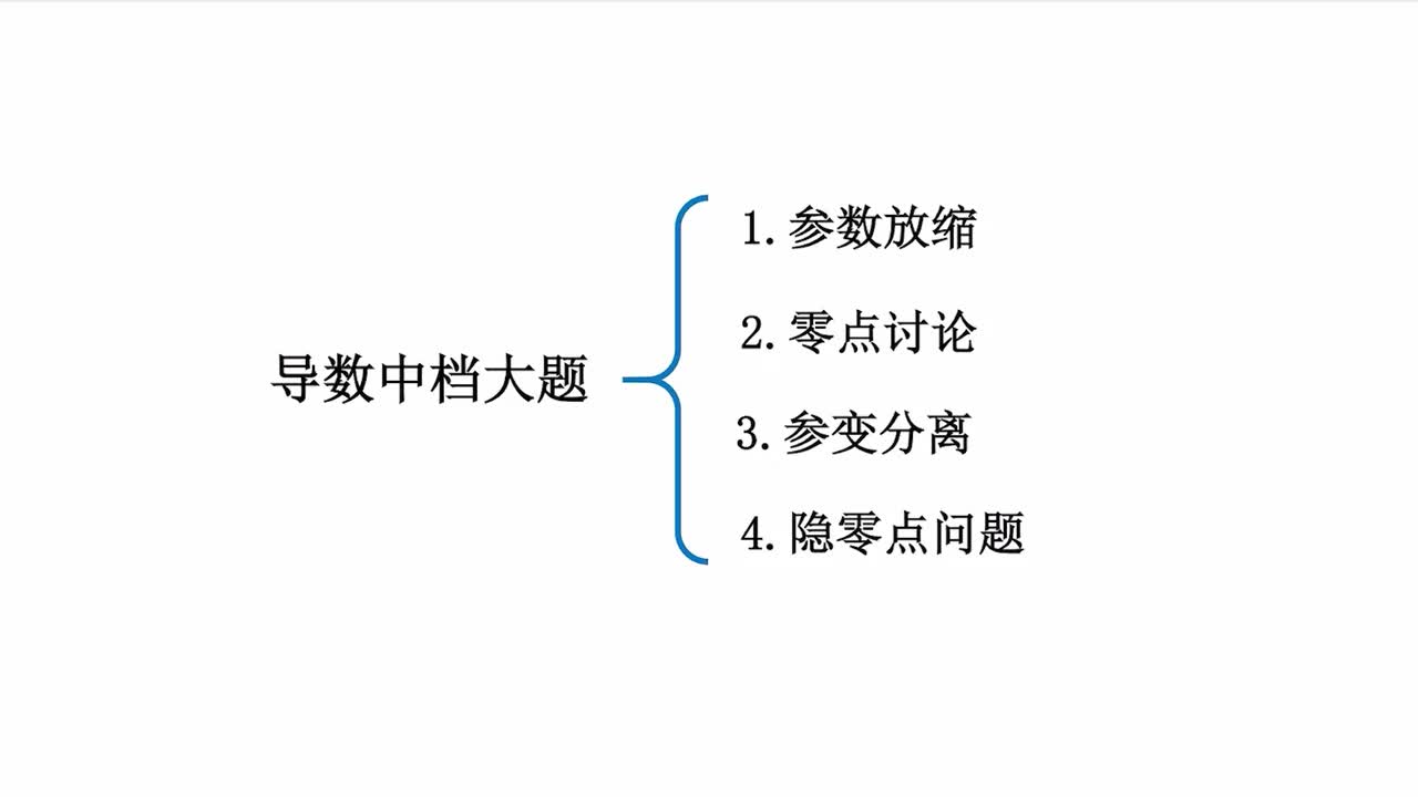 【第3章】【模块3】【第6节】导数中档大题