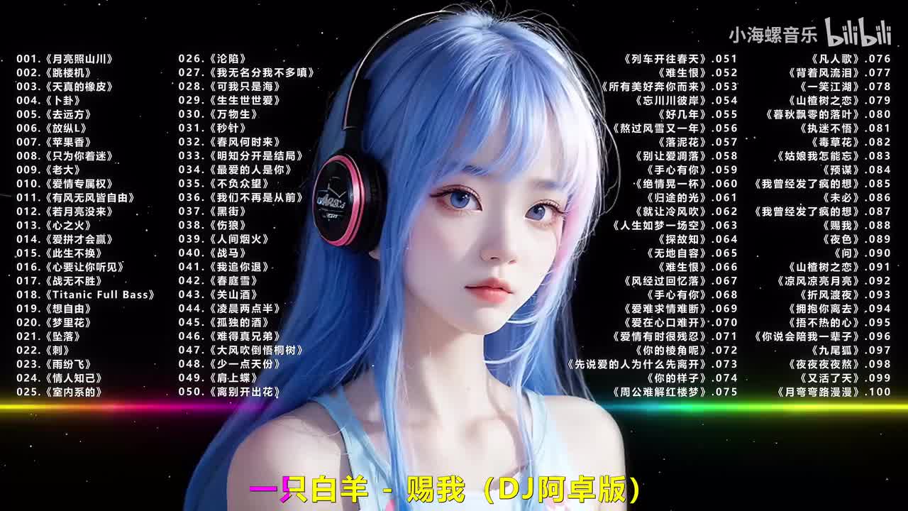 088.一只白羊 - 赐我 (DJ阿卓版)