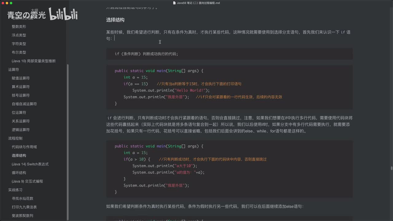 入门：选择结构