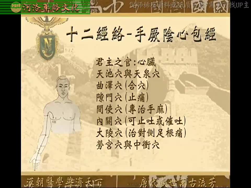 针灸大成06集_03【4.12.手厥阴心包经】1君主之官：心脏