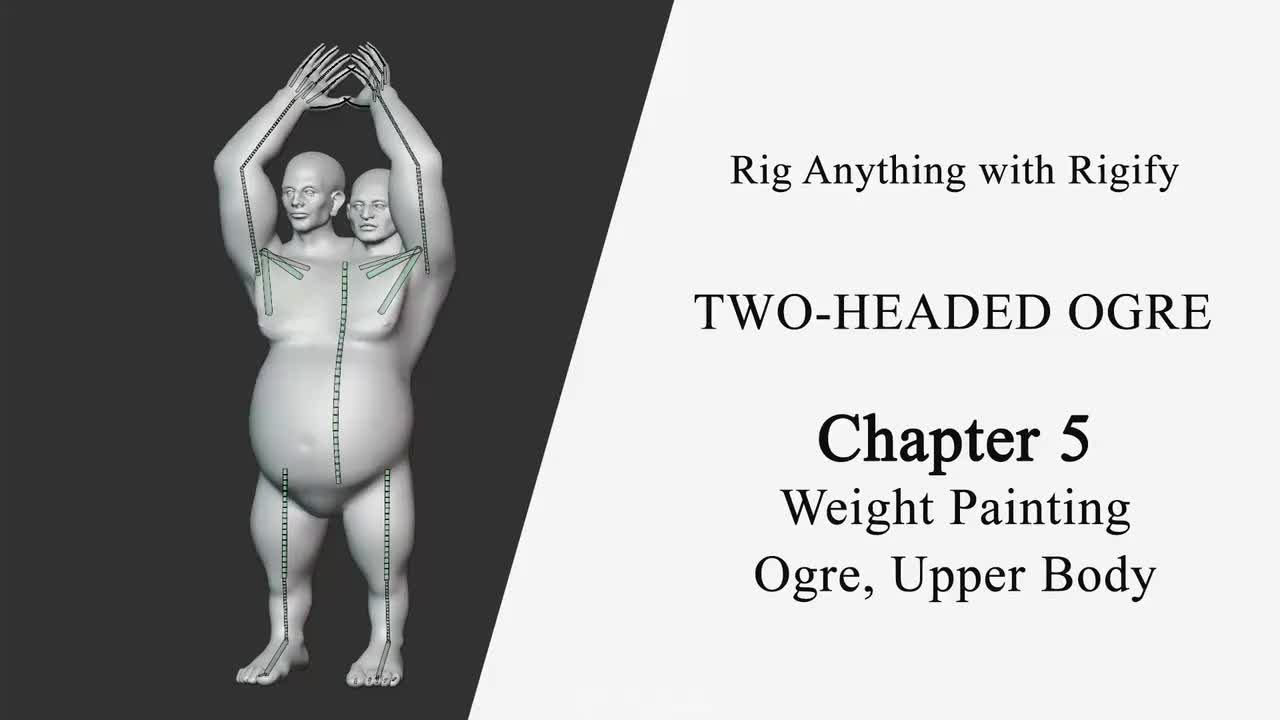 #5：上半身权重绘制