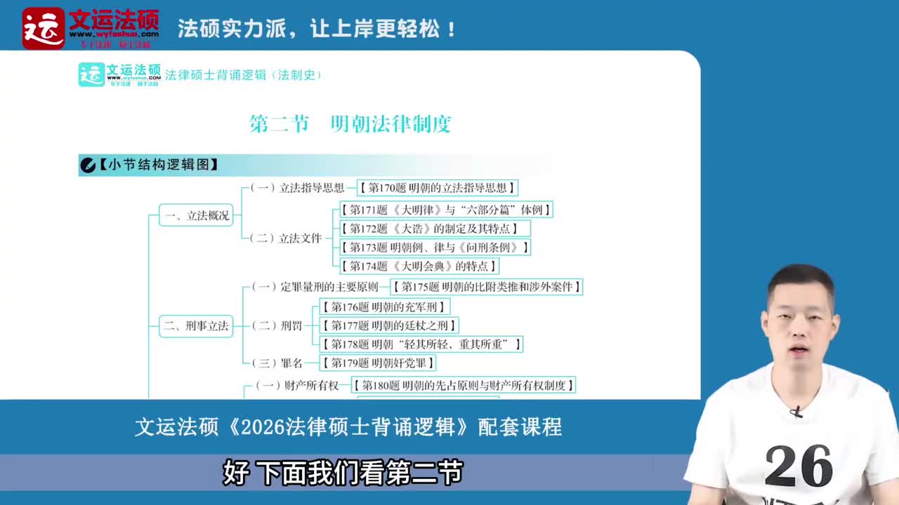 13-第五章 -第二节 明朝法律制度01