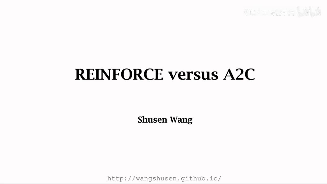 【2025版】17-REINFORCE与A2C的异同+(策略梯度中的Baseline+4_4)