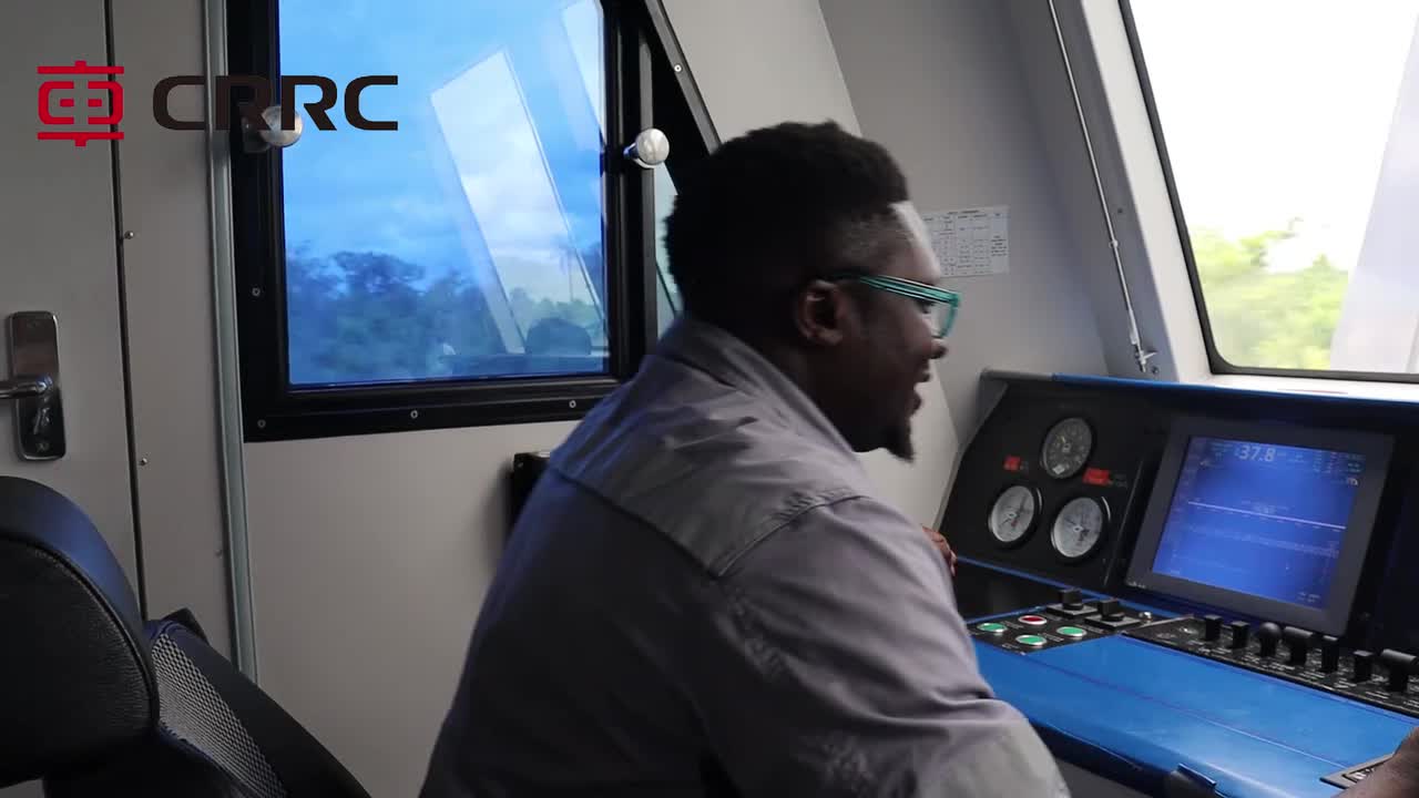 Sierra Leone's local drivers trust and love narrow gauge AC drive locomotives
