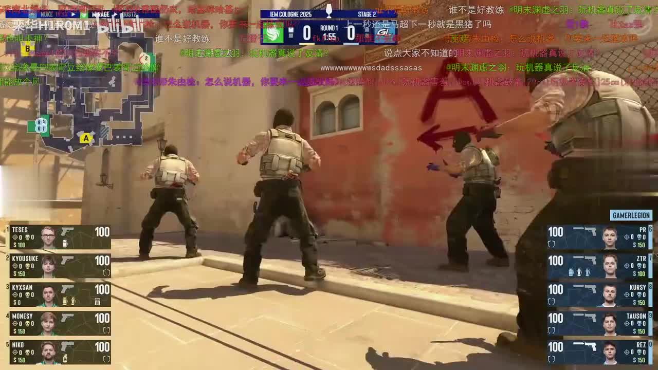 【Falcons vs GL】图二Mirage