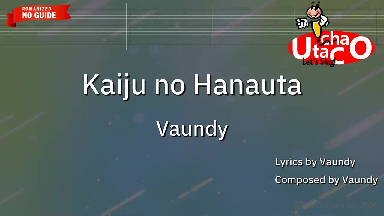 罗马字・无引导旋律