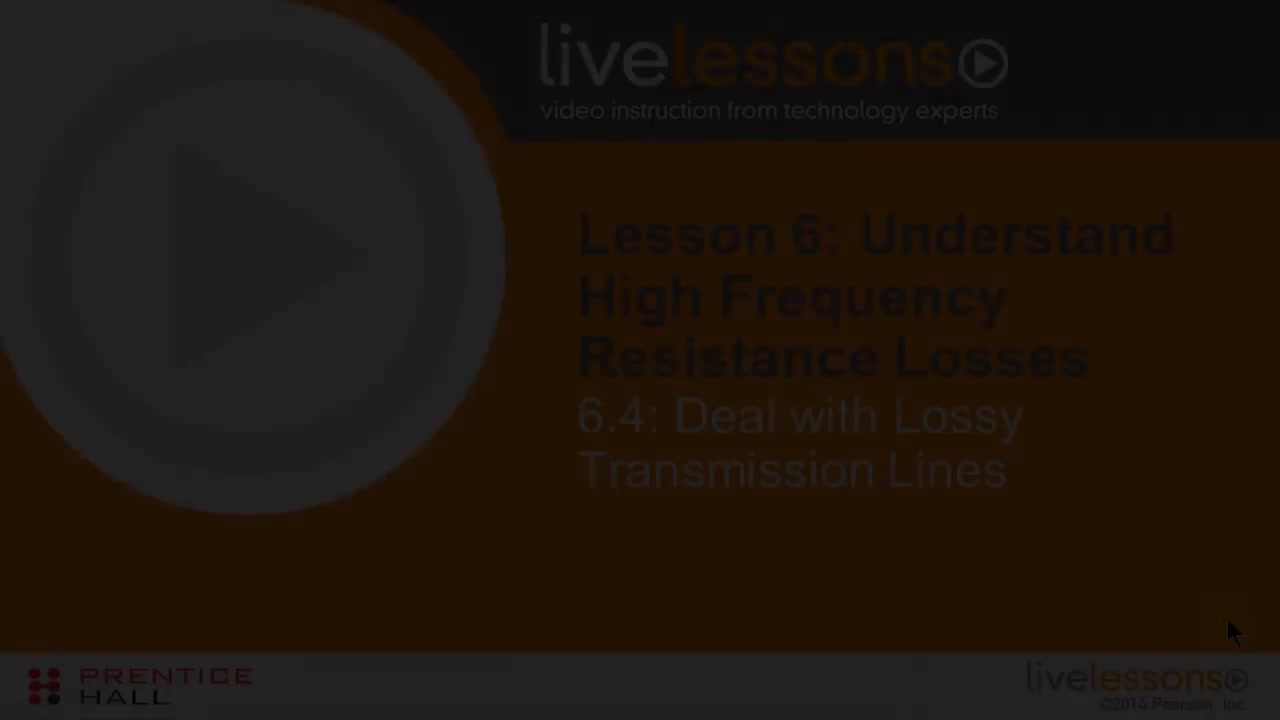 6.4 处理有损传输线