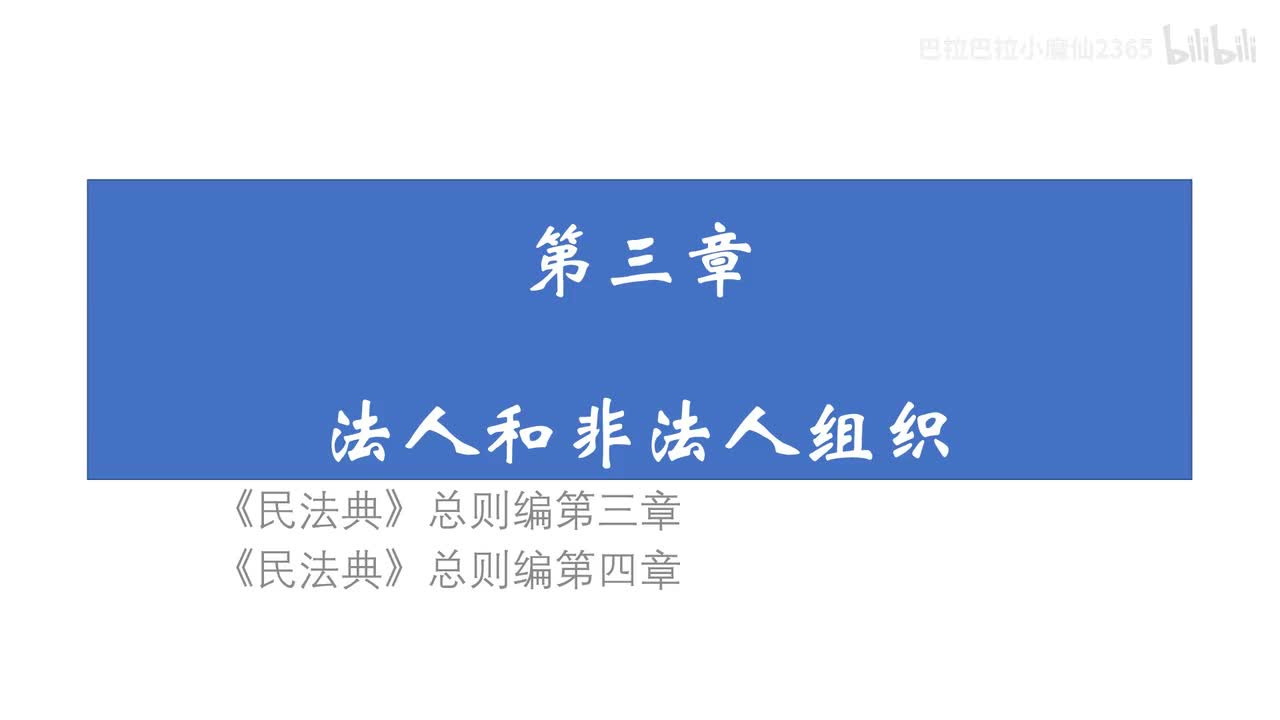 08 基础课第八讲：法人