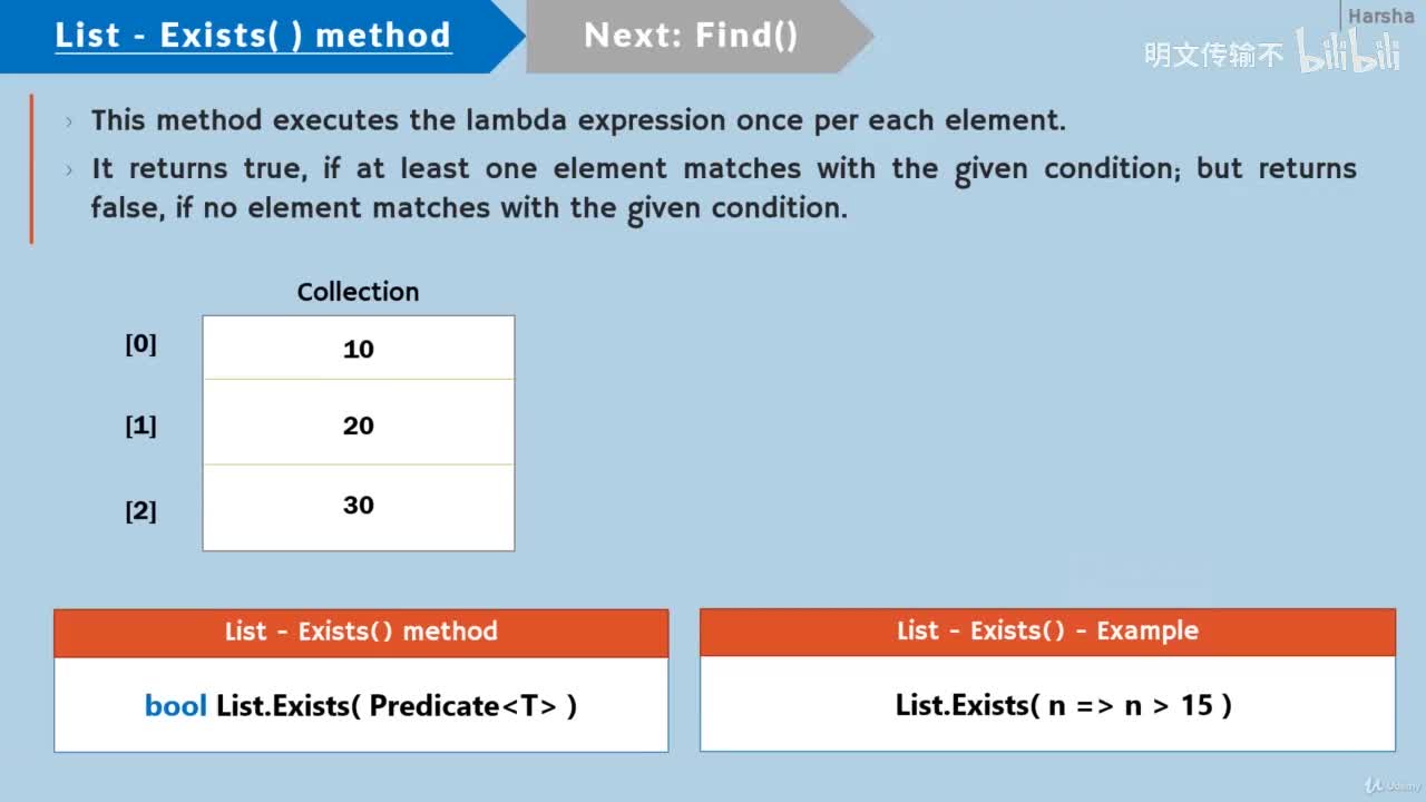22-9. Exists, Find, FindIndex, FindLast, FindLastIndex, FindAll