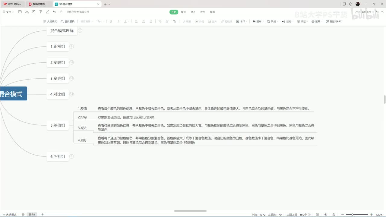 【PS教程】46.差值组