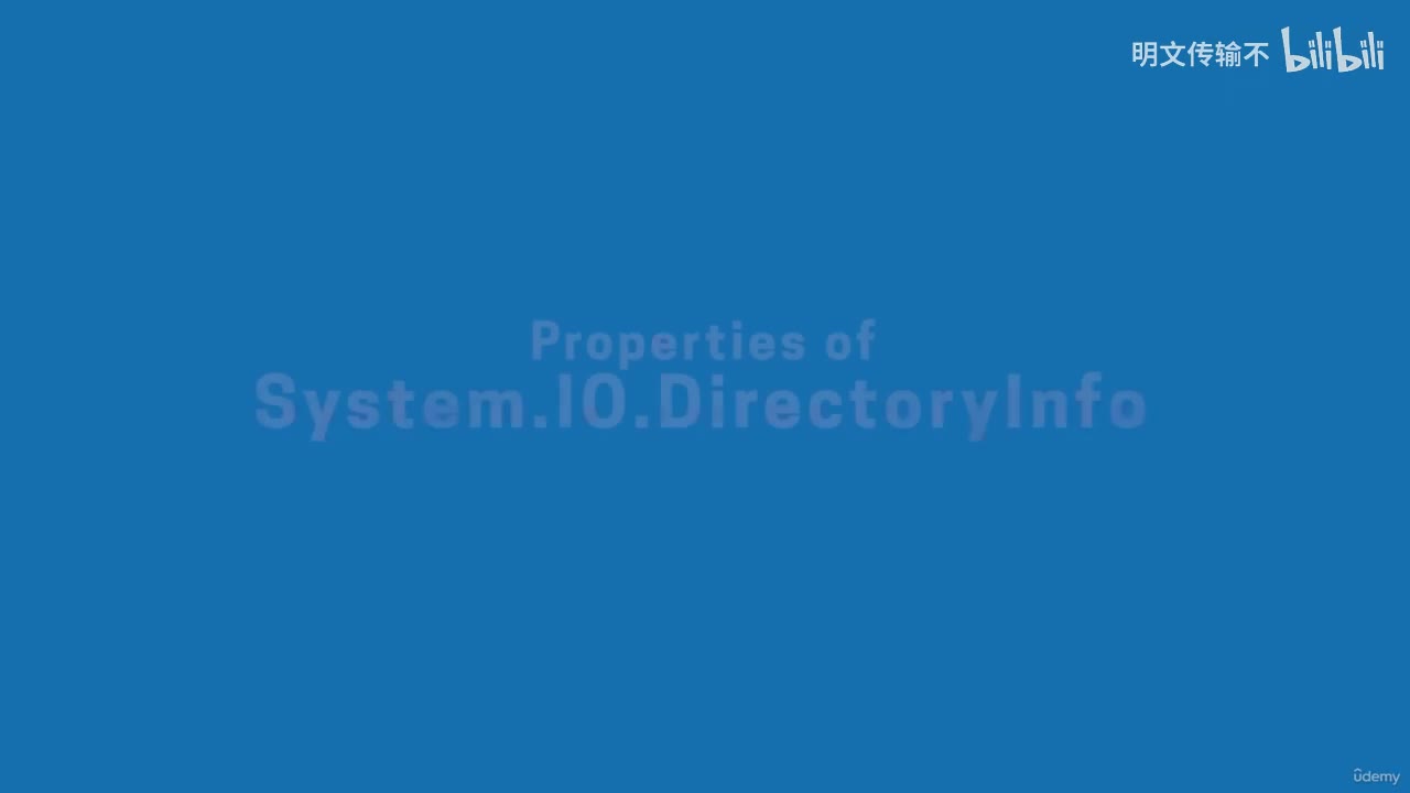 27-16. DirectoryInfo 类 - 属性